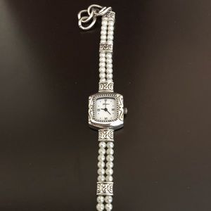 Genuine Brighton watch with pearls